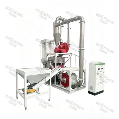 Machine de fabrication de poudre en plastique